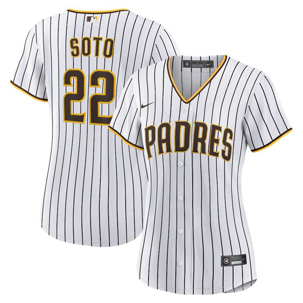 Women's San Diego Padres ACTIVE PLAYER Custom White Cool Base Stitched Baseball Jersey